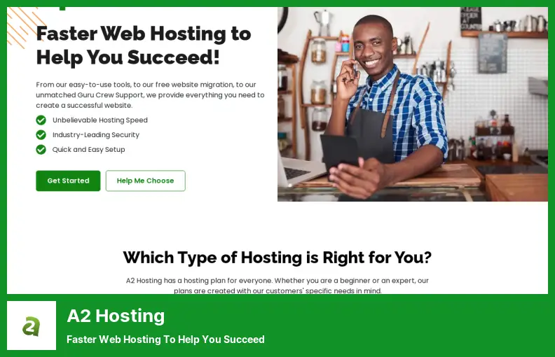 A2 Hosting - Faster Web Hosting to Help You Succeed