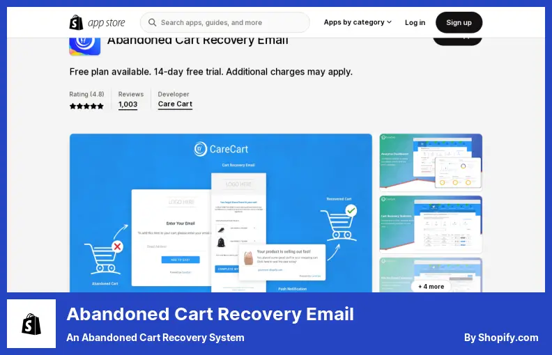 Abandoned Cart Recovery Email - an Abandoned Cart Recovery System