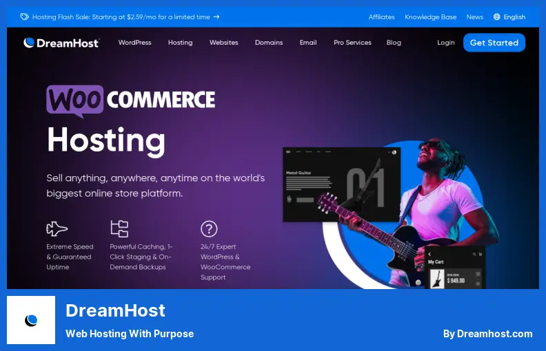 DreamHost - Web Hosting With Purpose