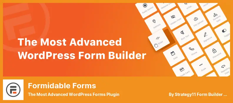 Formidable Forms Plugin - The Most Advanced WordPress Forms Plugin