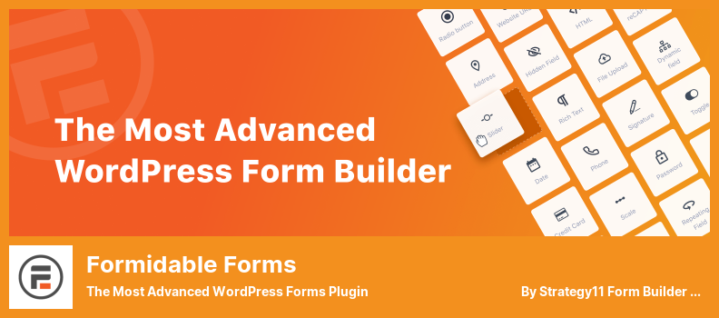 Formidable Forms Plugin - The Most Advanced WordPress Forms Plugin