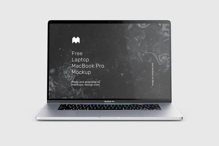 MacBook Pro mockup - 