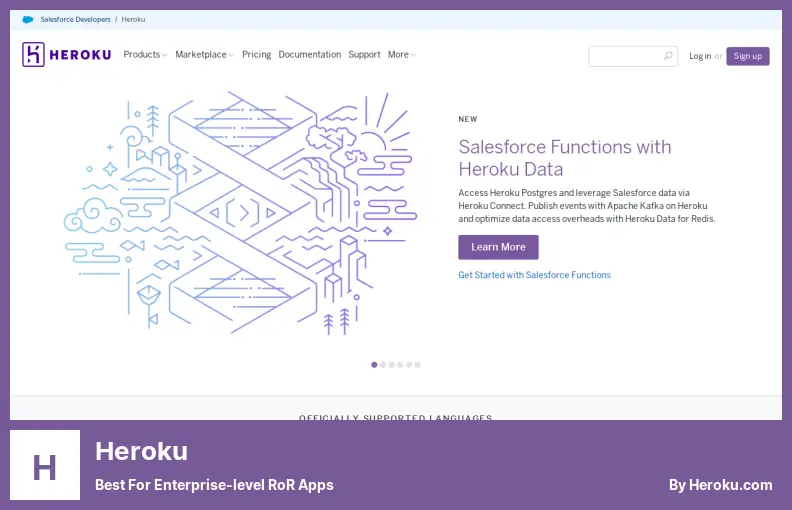 Heroku - Best for Enterprise-level RoR Apps