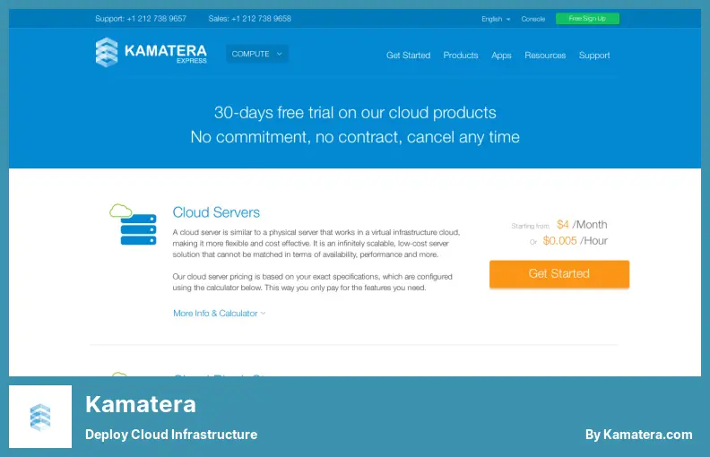 Kamatera - Deploy Cloud Infrastructure