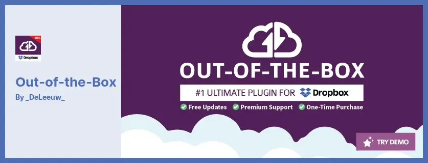 Out-of-the-Box Plugin - a Dropbox Plugin for WordPress