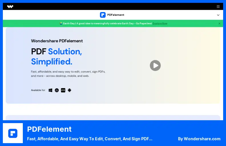 PDFelement - Fast, Affordable, and Easy Way to Edit, Convert, and Sign PDFs