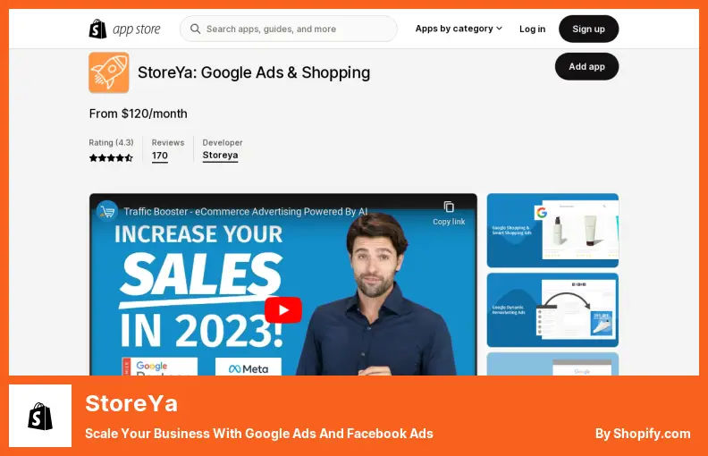 StoreYa - Scale Your Business With Google Ads and Facebook Ads