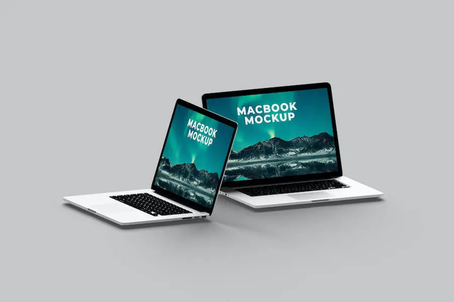 MacBook Mockups - 