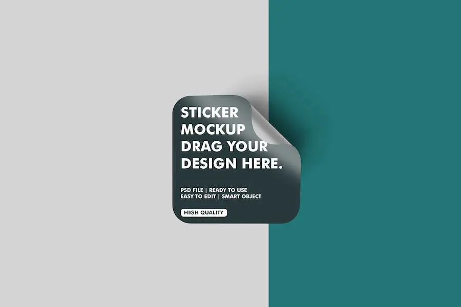 Sticker Mockup - 