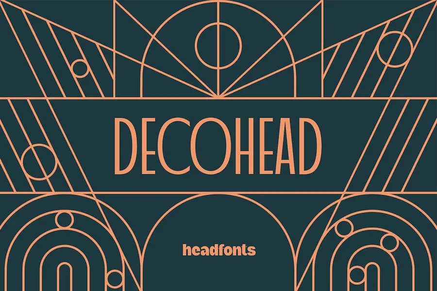 Decohead Typeface - 