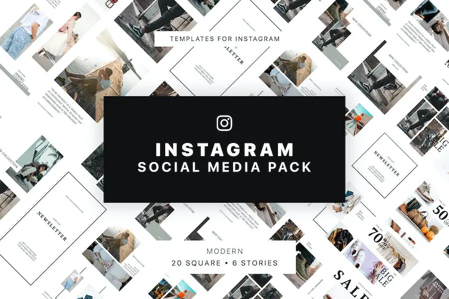 Modern Instagram Social Media Pack - 
