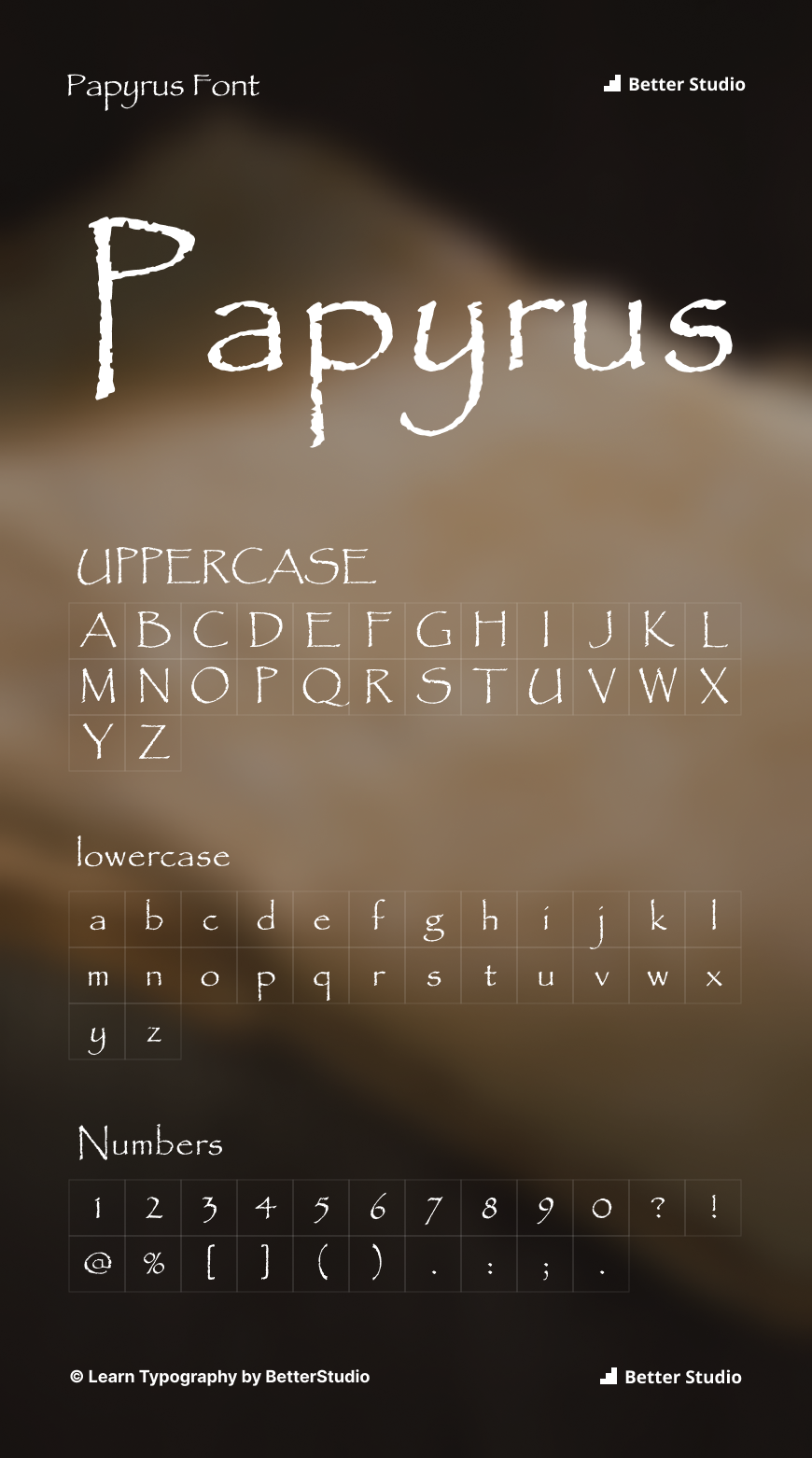 Papyrus Font