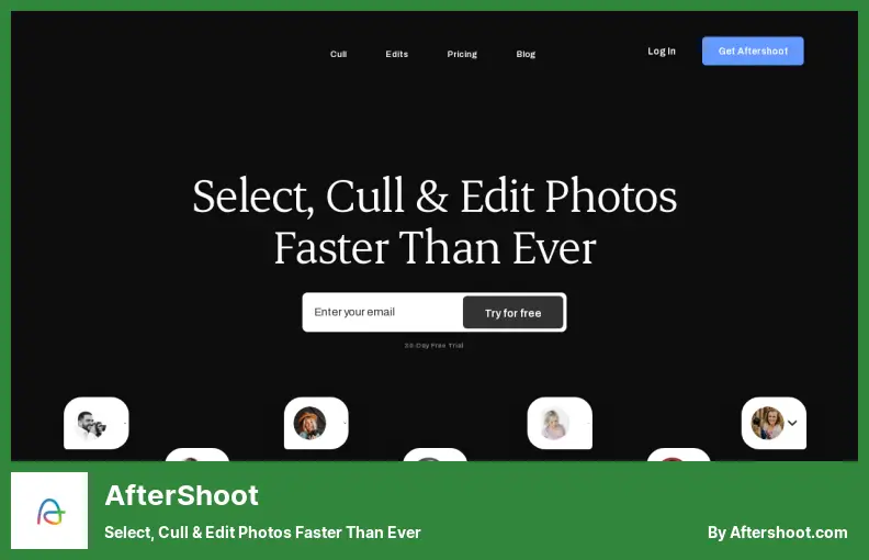 AfterShoot - Select, Cull & Edit Photos Faster Than Ever
