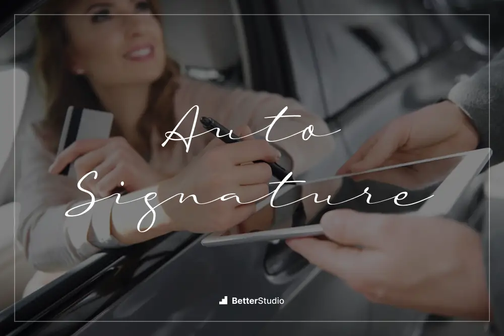 Auto Signature - 