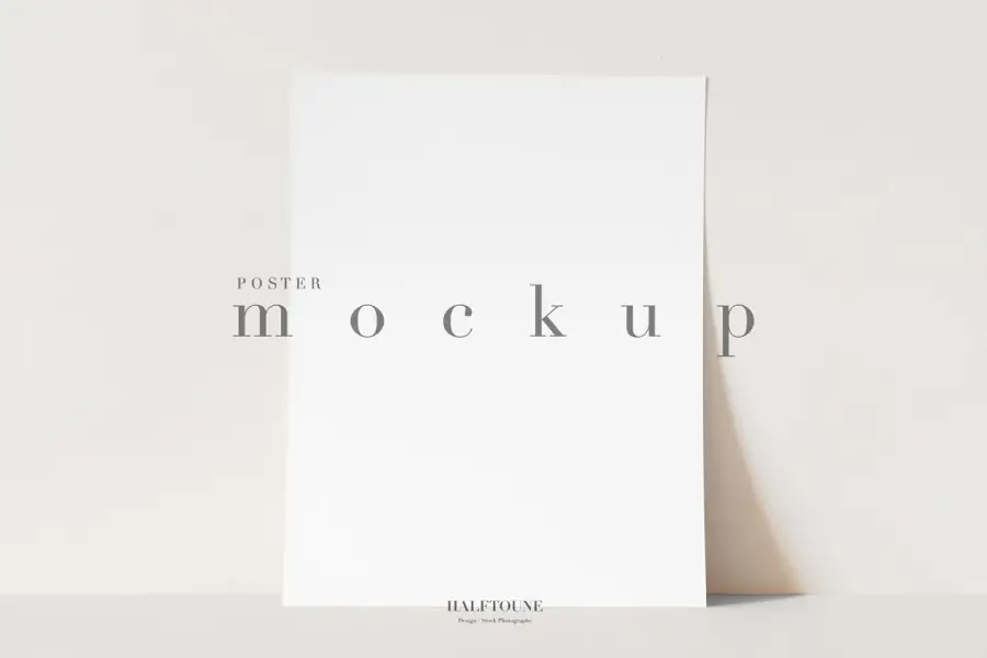 Clean Customizable Poster Mockup - 
