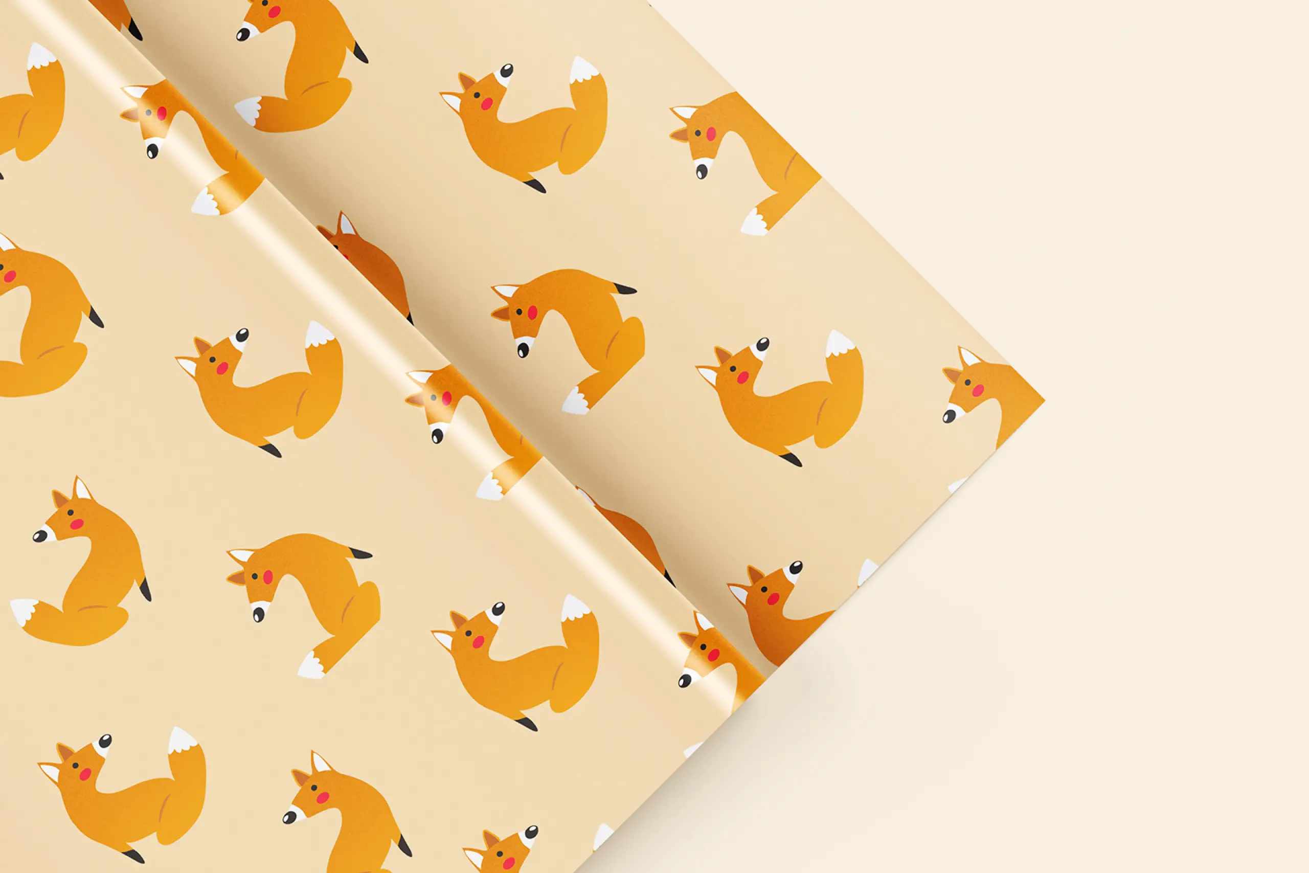 wrapping paper mockup - 