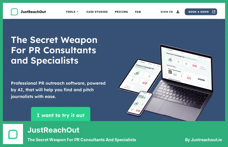 JustReachOut - The Secret Weapon for PR Consultants and Specialists