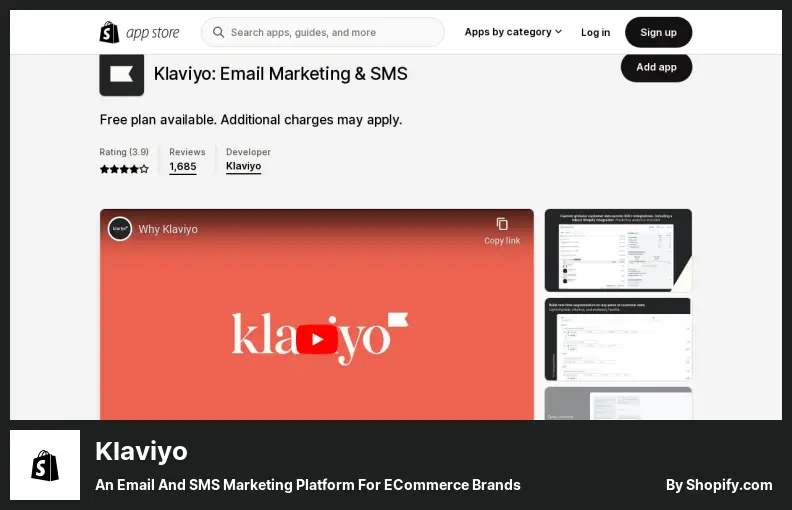 Klaviyo - an Email and SMS Marketing Platform for eCommerce Brands
