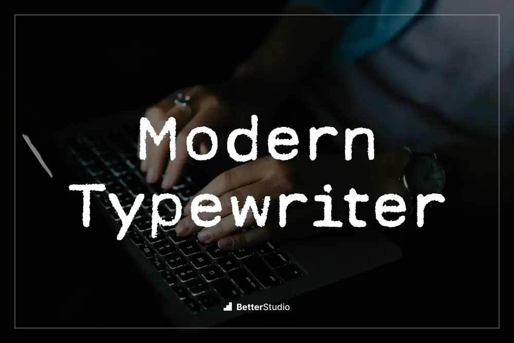 Modern Typewriter - 