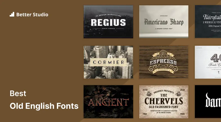 10+ Best Old English Fonts for 2021: Free and Premium Fonts