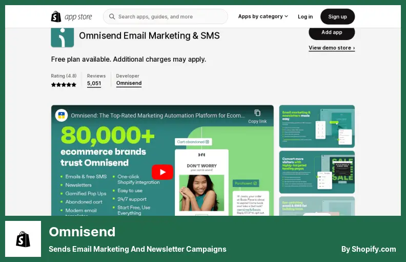 Omnisend - Sends Email Marketing and Newsletter Campaigns
