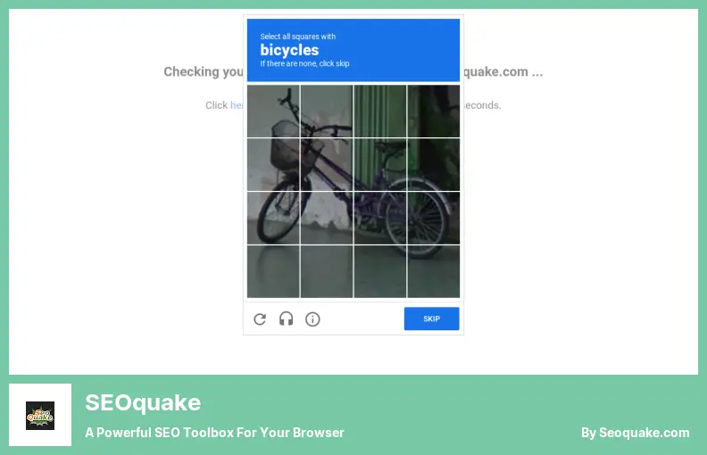 SEOquake - a Powerful SEO Toolbox for Your Browser