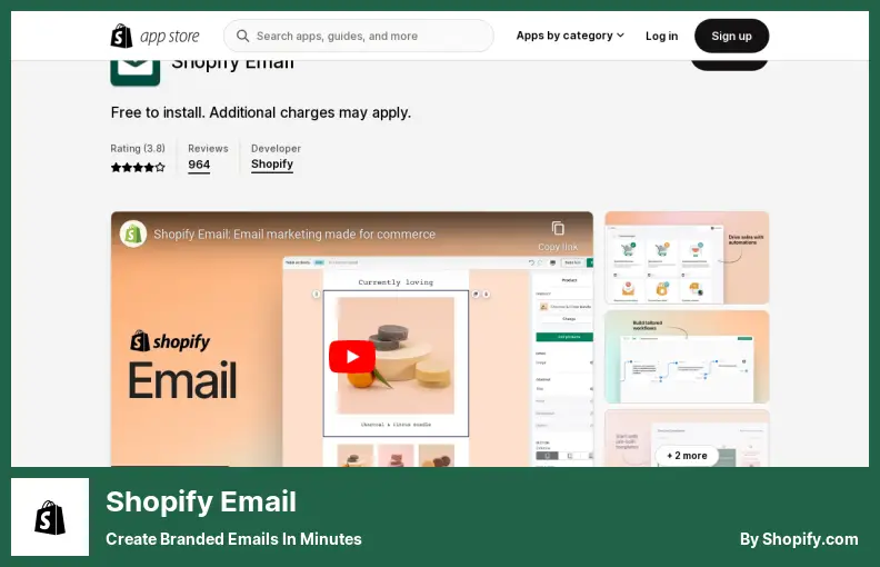 Shopify Email - Create Branded Emails in Minutes