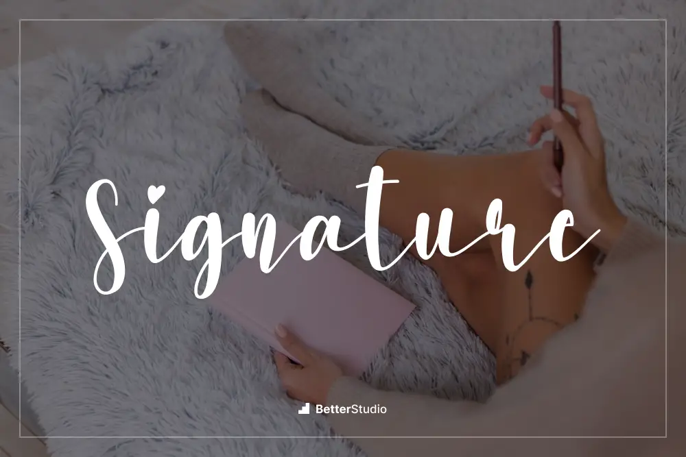 Signature - 