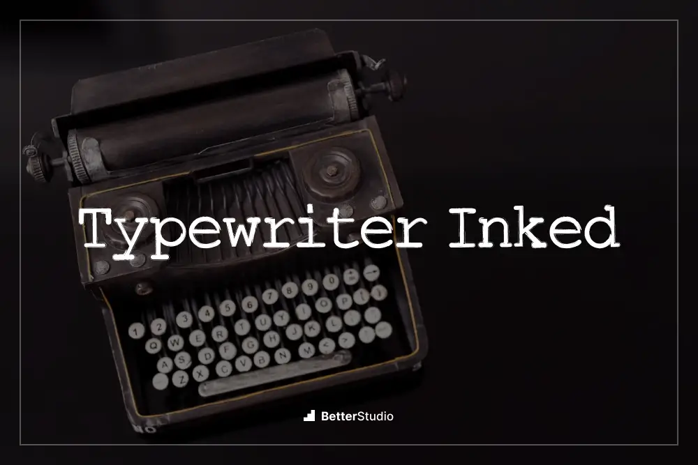 Typewriter Inked - 
