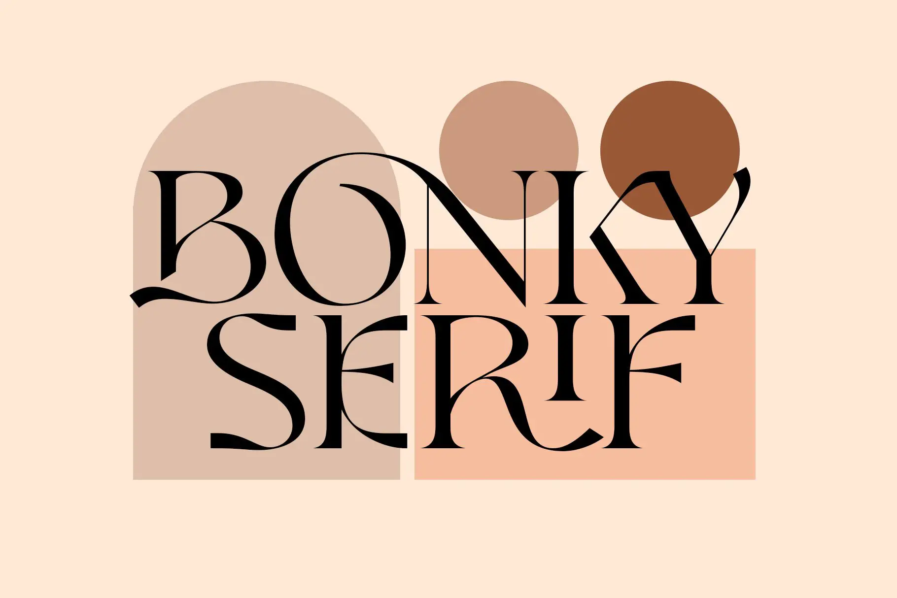 Bonky Serif - 