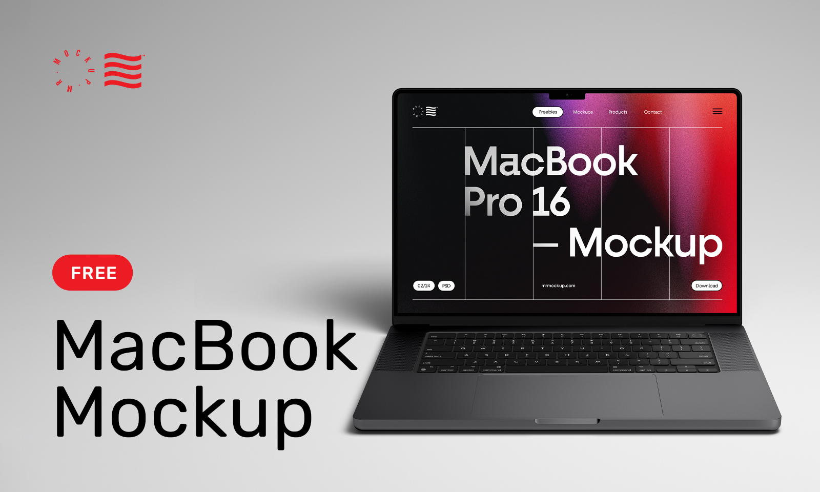 MacBook Pro (2023) Free Figma Mockups, BRIX Templates