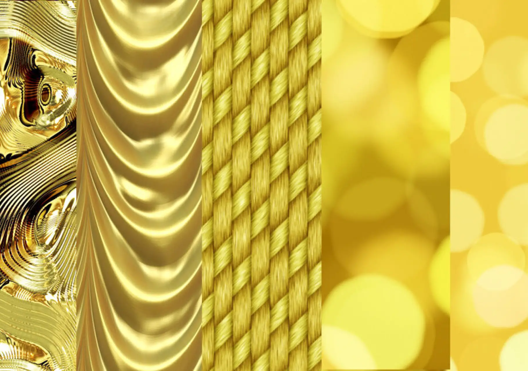 Gold, Shining Patterns - 