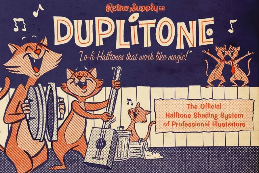 DupliTone Halftone Brushes Photoshop - 