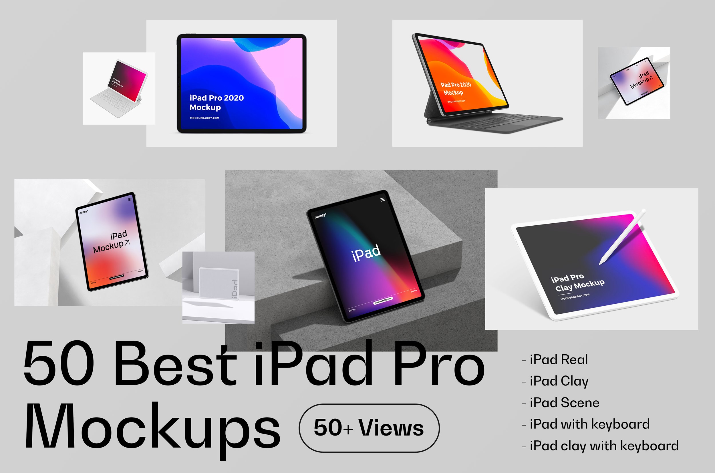 iPad Pro Mockups & Scenes - 