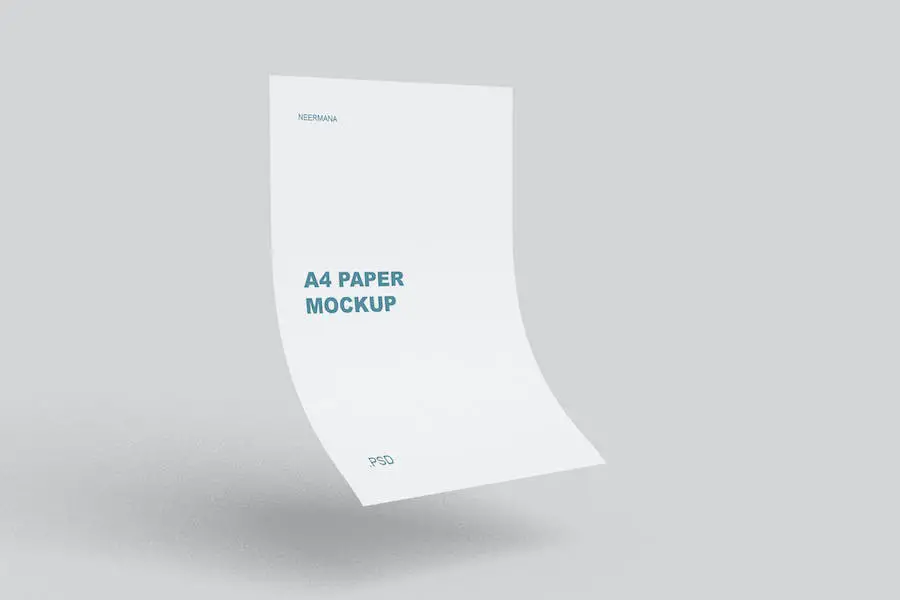 A4 Paper Mockup V.3 - 