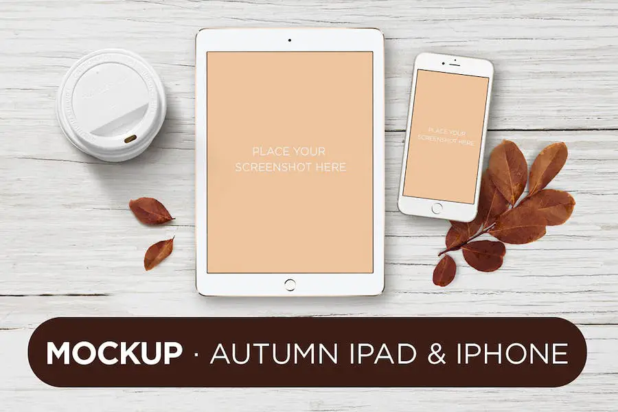 White iPad Mockups Fall - 