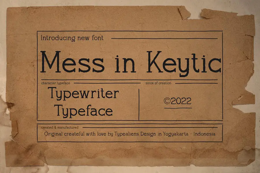 Mess in Keytic - 