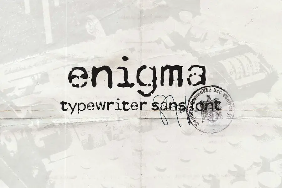 Enigma Typewriter - 
