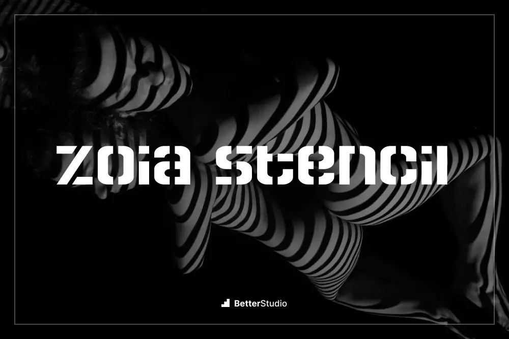 Zoia Stencil - 