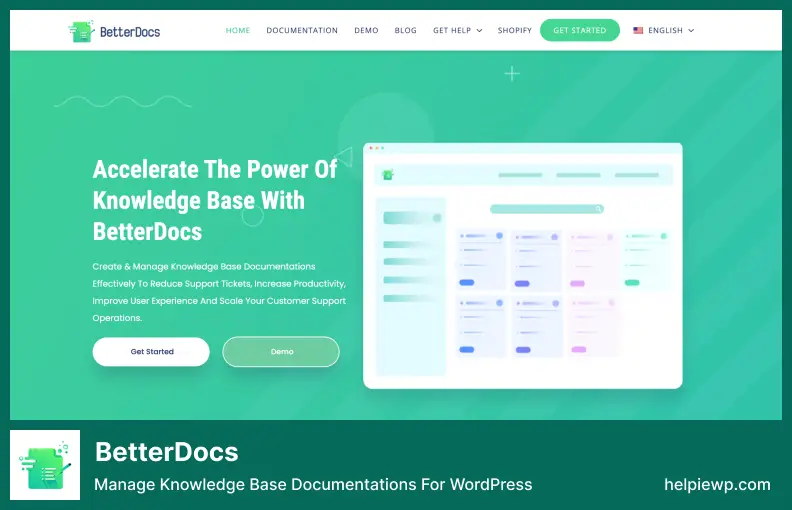 BetterDocs Plugin - Manage Knowledge Base Documentations For WordPress