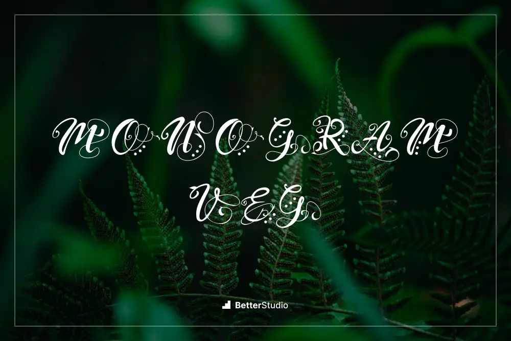 Monogram Veg - 