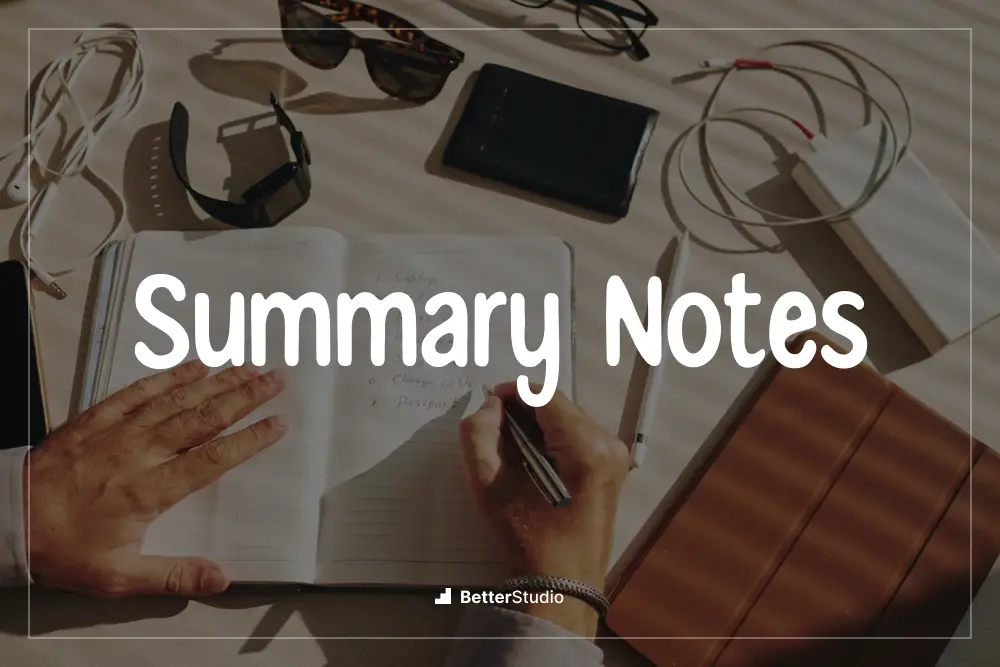 Summary Notes - 