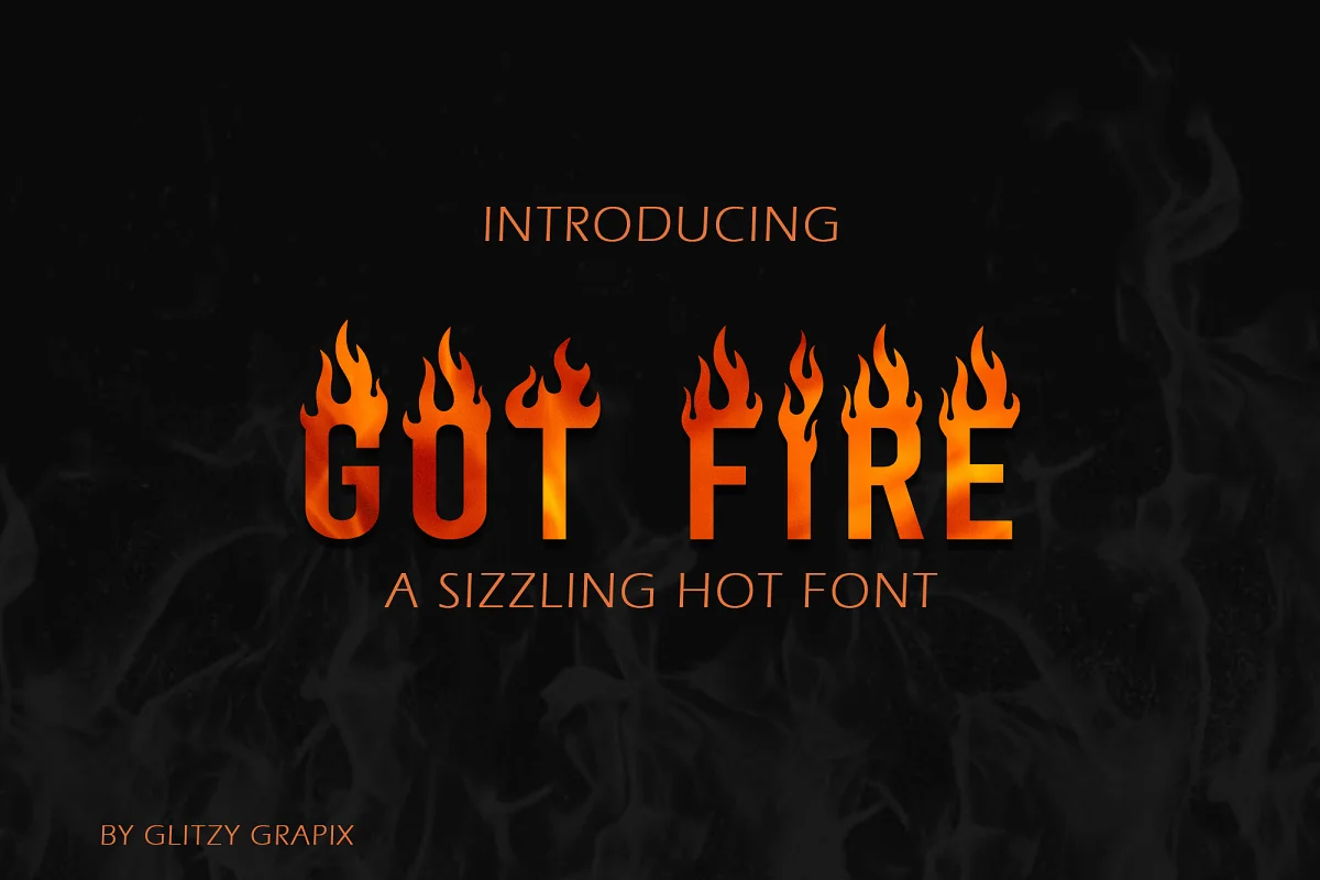 Got Fire Font - 