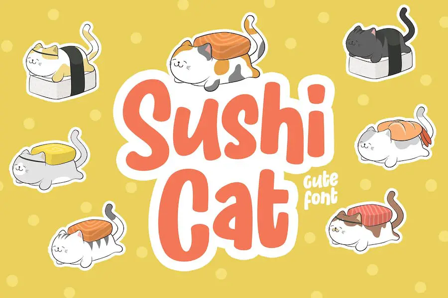 Sushi Cat - 
