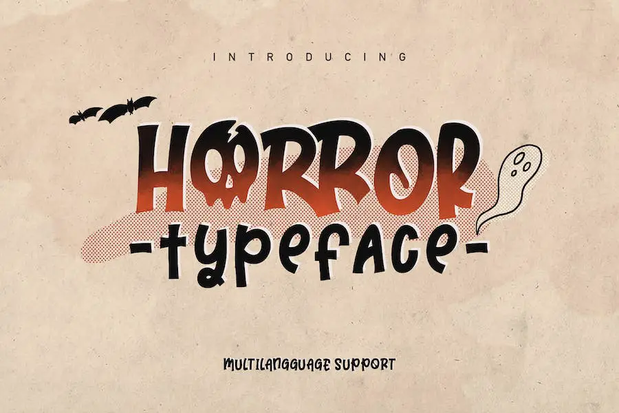 Horror Typeface - 