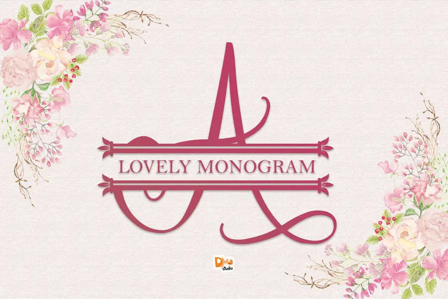 Lovely Monogram - 