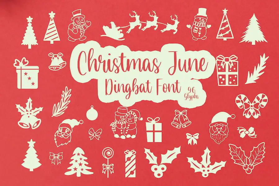 Christmas June Dingbat - 