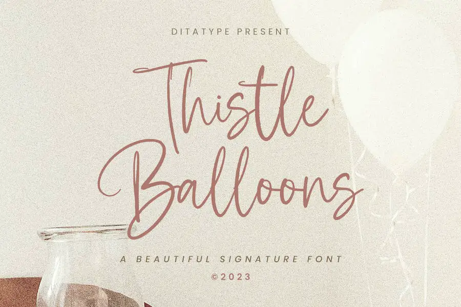 Thistle Balloons - 