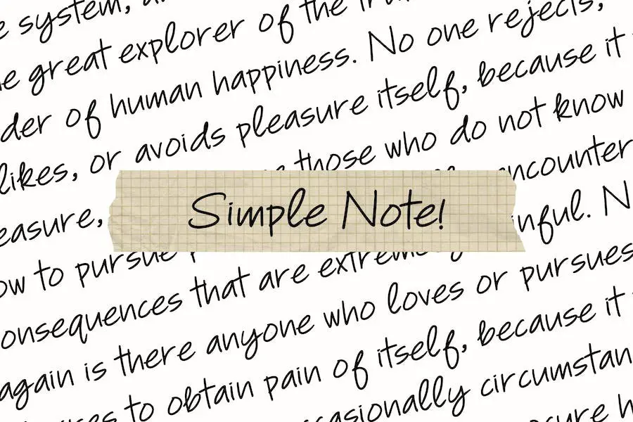 Simple Note - 