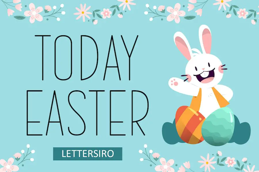 Today Easter - 